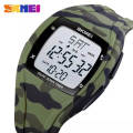 SKMEI 1610 Fashion Electronic Countdown LED Display WristWatch For Men - Green. 