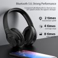 Dacom HF004 Two in One Wireless Headphone & Speaker Overear Bluetooth 5.0 Earphone Support SD card with Microphone for Android. 