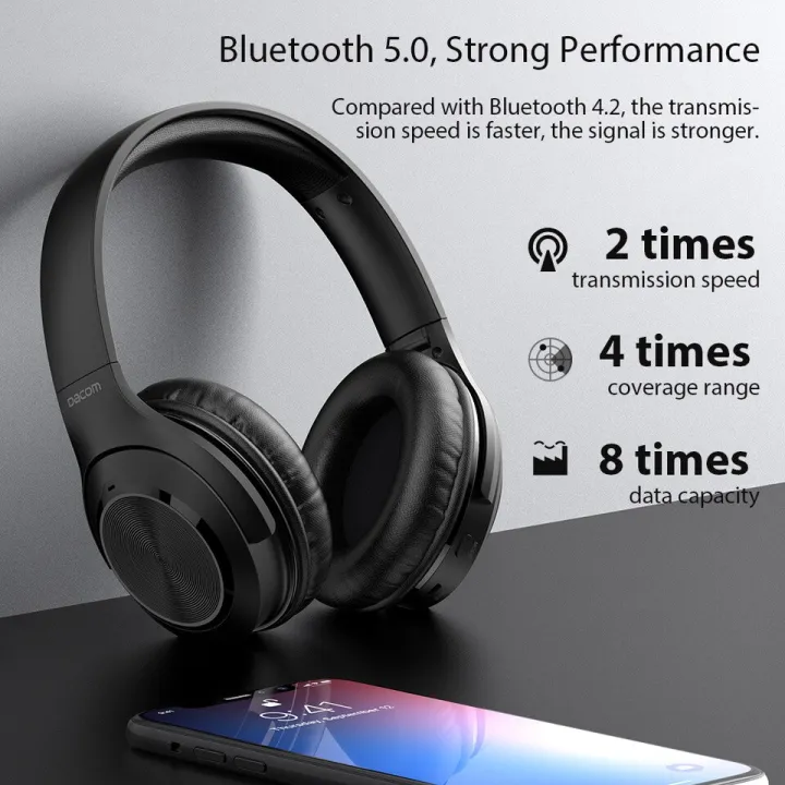 Dacom%20HF004%20Two%20in%20One%20Wireless%20Headphone%20&%20Speaker%20Overear%20Bluetooth%205.0%20Earphone%20Support%20SD%20card%20with%20Microphone%20for%20Android%20-%20Image%202