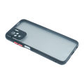 Black Redmi Note 10 Prime Plastic/Rubber Mobile Cover. 