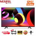 VESTEL 43" Smart Voice Control LED TV | 2/16GB | 3 Years Warranty | Free Wall Mount | Google Certified | IPS Panel | Android 15.0 | Full HD. 