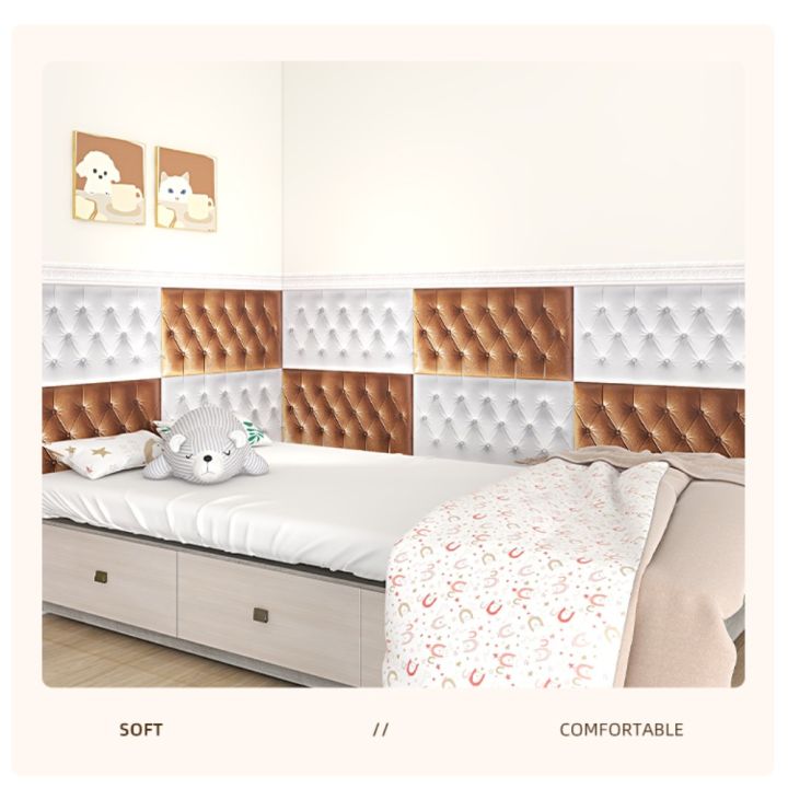 Home%20Decoration%20Thicken%203D%20Wall%20Stickers%20Anti-Collision%20Diy%20Wallpaper%20Self-adhesive%20Wall%20Mat%20Pad%20Kids%20Bedroom%20-%20Image%206