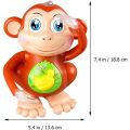 Electric Dancing Singing Monkey Toy With Music And LED Light For Infant Toddler Kids. 
