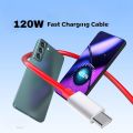 120W Warp Fast Charger Power Max & USB A to Type C Cable Combo, Warp, compatible with  SuperVOOC, Dash, Fast & Super Fast Charging, Charger Adapter Designed & Other Type C Smartphones. 