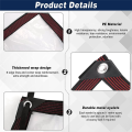 Tarp Waterproof - Clear Heavy Duty Tarps, Outdoor Transparent Cover Easy to Use 2x2m. 