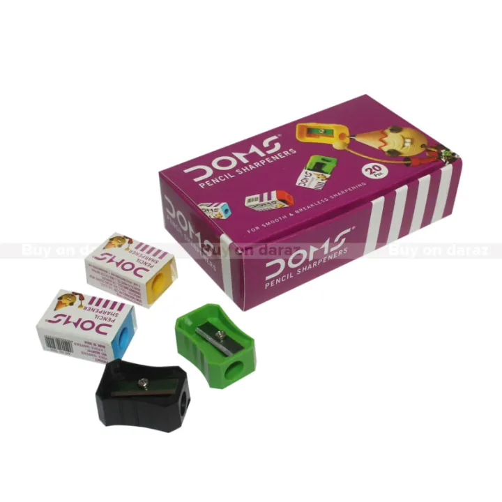 Doms Sharpner - Set Of 20 | Daraz.com.np