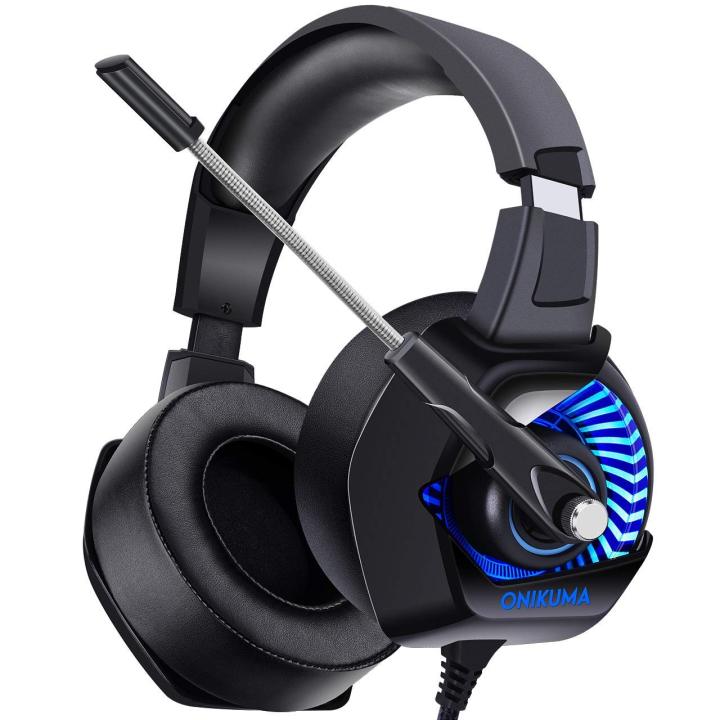 ONIKUMA K6 Noise Canceling Gaming Headset for PS4, PC, Xbox