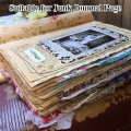 Handmade Paper Sheets 100Pcs Vintage Craft Paper Sheets For Calligraphy Drawing Writing Art. 