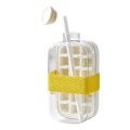 Stay Cold Hydration Solution: 800ML Water Bottle with Ice Tray and Straw, Portable for Everyday Use. 