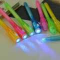 Invisible Writing Magic Pen Uv Light Ultra Violet Ink Secret Message Multicolor - 1 Piece. 