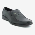 Fashion Men Loafers Black Genuine Leather Slip-On Men's Dress Shoes Wedding Party Formal Suit Shoe Men(074). 