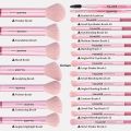 Linman Maange 20pcs Travel Makeup Brushes Set Pro Kabuki Foundation ConceaLuxury ler Powder Blush Blending Face Eyeshadow Brush With Bag MAG52036F+SB. 