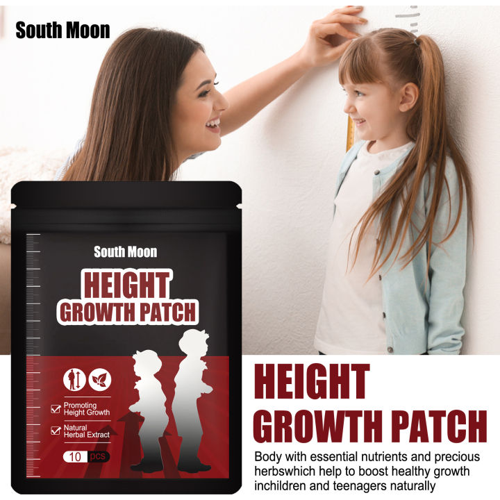 South Moon Height Growth Patch Promote Bone Growth Plantar Acupoint Stimulation Foot Sticker Long Stature Increase Health Patch