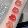 LEINTO Peach Good Self Milk Jelly Lip Stain Moisturizing Moisturizing Mirror Water Jelly Long-lasting Dudu Lipstick. 