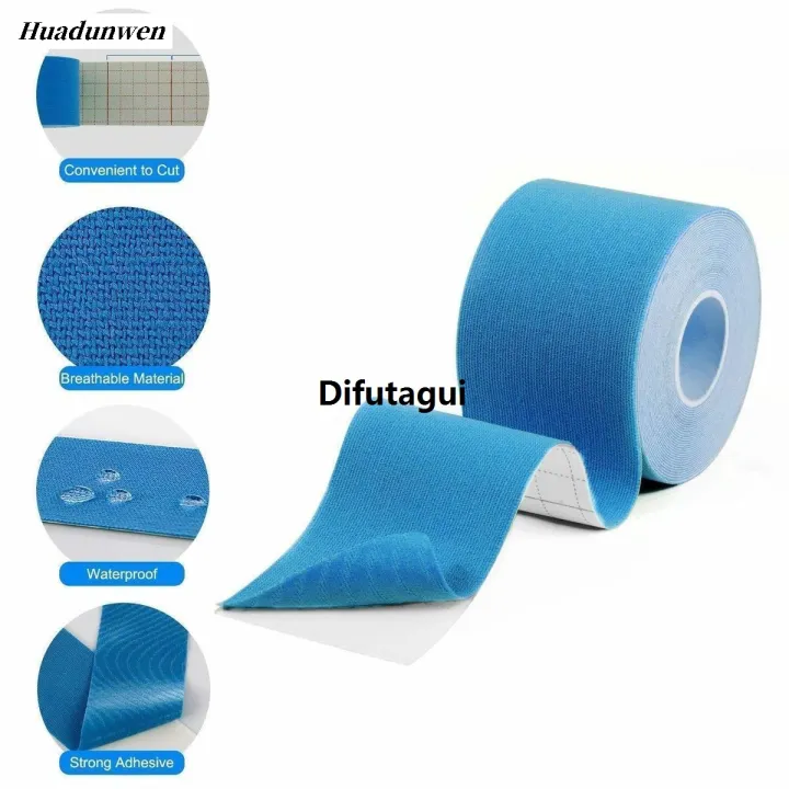 Difutagui%20Support%20Bandage%20Knee%20Pad%20Pain%20Elastic%20Tape%20Exercise%20Size%20Fashion%20Fashion%20WorthWhile%20Functional%20Exercise%20Tape%20Relieves%20Gym%20Fitness%20-%20Image%205