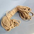 Braided Macrame Cotton Rope 6mm - 30 Meters. 