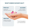 Asmita Naturals Epsomsalt | Rose Bath Soak | Relax, Detox & Rejuvenate | 400g. 