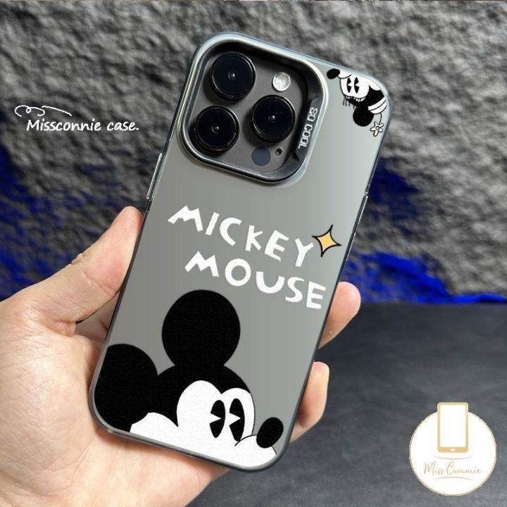 Trendy%20Brand%20Cartoon%20Disney%20Phone%20Case%20Compatible%20for%20IPhone%2015%2013%2011%2014%2012%20Pro%20Max%2014%208%207%2015%20Plus%207Plus%20X%20XR%20XS%20Max%20SE%202020%20Cute%20Mickey%20Mouse%20Luxury%20Plating%20Metal%20Lens%20Cover%20-%20Image%208