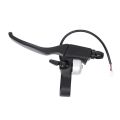 Durable Aluminum Alloy Electric Scooter Handbrake Waterproof With Bell E-Scooter Brake Lever Non Slip Hall Effect Handbrake Electric Scooter. 