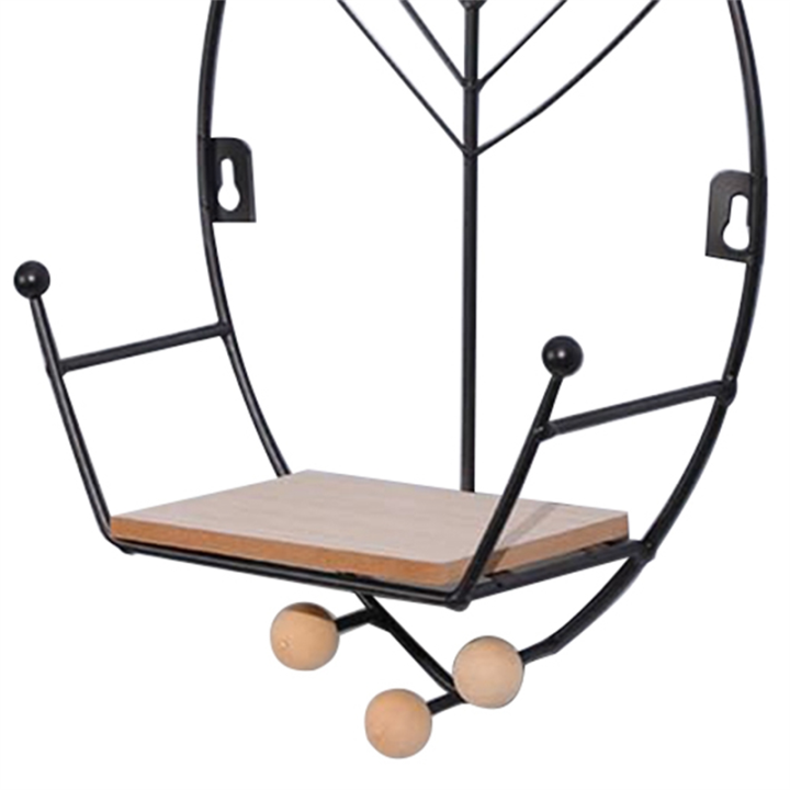 Leaves%20Shape%20Floating%20Shelves%20Metal%20Wall%20Decor,Wood%20Wall%20Mounted%20Storage%20Shelf%20Home%20Decorations%20Art%20for%20Bedroom%20Black%20-%20Image%202
