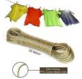 Cloth Drying Rope 20 Miter | Steel Multipurpose Ready To Use Extra Strong Clothes Drying Rope - 20 Meters. 