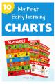 Early Learning Educational 10 Charts Boxset for Kids : Perfect for Homeschooling, Kindergarten and Nursery Students. 