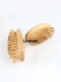Wooden Massage Comb Mini Brush Massage Detangling Hairbrush No Handle Scalp Care Styling Comb for Straight Curl Hair. 