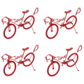 Metal Bike Model Decorative Metal Bicycle Decor Iron Bicycle Retro Classic Bicycle Model Figurine Home Tabletop Decoration Ornaments. 