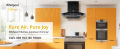 Whirlpool 60cm 1200 m3/hr Filter less Auto-Clean Kitchen Chimney  (CGFL 604 HAC BK HOOD, Touch + Gesture Control, Black). 