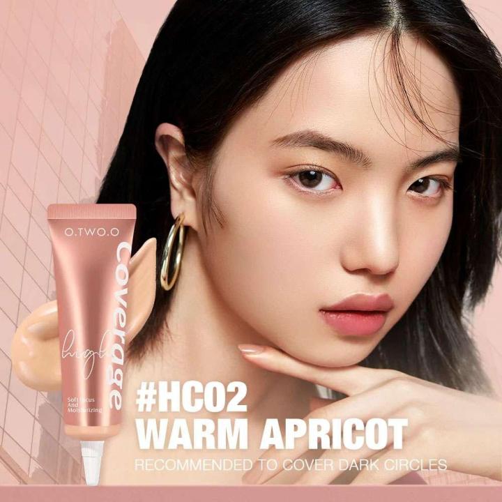 O.TWO.O High Coverage Soft Focus And Moisturizing Liquid Concealer Shade :- HCO2