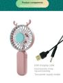 Super Small Mini Portable Fan, Usb Rechargeable Battery,Pocket Size Fan,Random Colors. 