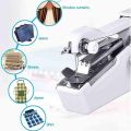 Electric Handy Stitch Handheld Sewing Machine for Emergency stitching Mini Stapler style Silai Machine Home Tailoring. 