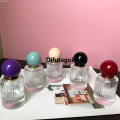 Difutagui Bottle Portable Glass Spray Round Cap Perfume Bottle Fashion Vertical Profesional Profesional Strip Toilet Bottle 30/50ml High-end makeup for daily use. 