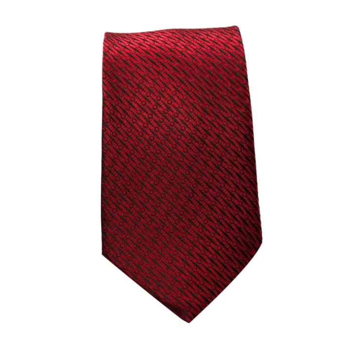 Maroon%20Dotted%20Tie%20For%20Men%20-%20Image%203