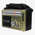Golon Rx-381 Multimedia Radio Set 'Usb/ Sd Card/ Tf Card/Bluetooth & Flashlight With Built-In Rechargeable Battery. 