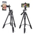 Camera Tripod Self-Portrait Monopod Bluetooth Remote Control Selfie Phone Clip. 