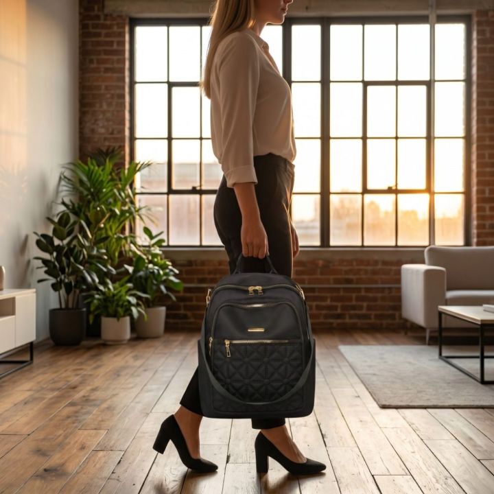 Portable%20Oxford%20Cloth%20Simple%20Backpack%20Multi-functional%20Small%20Pack%20Solid%20Color%20Shoulder%20Bag%20Solid%20Color%20Retro%20Backpack%20Lady%20-%20Image%206