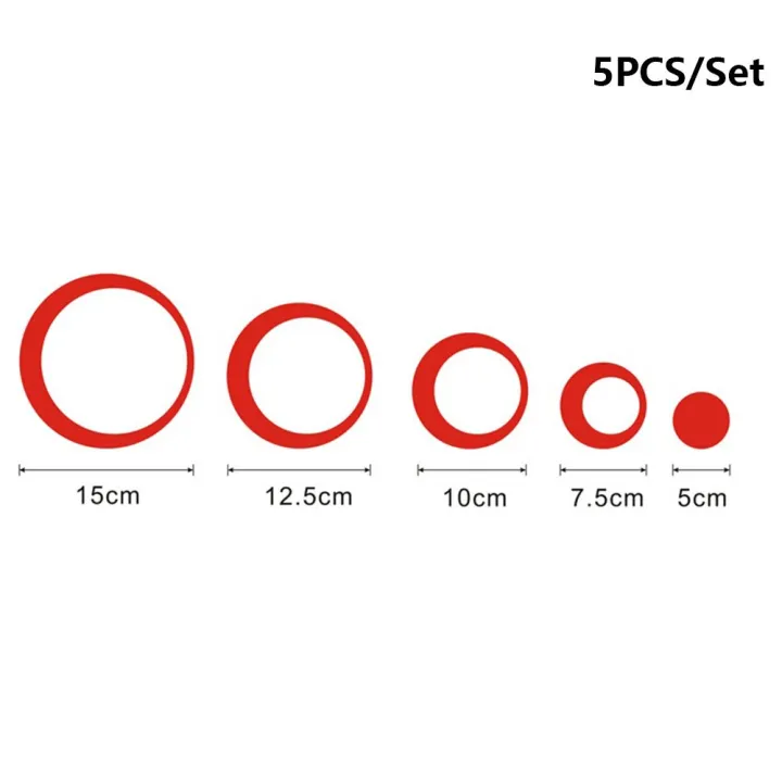 5PCS/Set%20DIY%20Wall%20Art%20TV%20Background%203D%20Circles%20Wall%20Stickers%20Mural%20Round%20Decals%20-%20Image%202