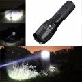 Durable Outdoor Hiking Zoomable Waterproof Torch Flashlight 500 Lumen LED. 