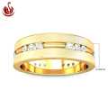 Sazuna Jewellers Daryl Diamond Band For Men - 1 Pcs 14 Karat. 