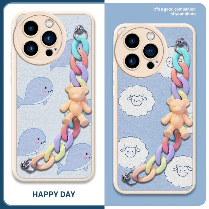 Anti-knock%20Back%20Cover%20Phone%20Case%20For%20iphone13%20Pro%20Max%20Skin%20feel%20silicone%20Solid%20color%20Cartoon%20Waterproof%20Anti-fall%20cute%20-%20Image%206