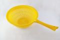 With Handle -Easy to Strain Pasta , Noodles , Vegetables etc. 