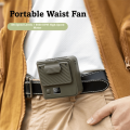 Hands-Free 100 Speeds Hands-Free Hanging Neck Fan LED Display 9500RPM Rechargeable Wearable Fan Digital Display Personal Cooling Portable Waist Fan Sports. 
