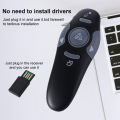Durable Control Powerpoint Smart Presenter Infrared Remote Remote Presentation PPT Laser Flip Pen Laser Pointer Remote Controller Powerpoint PPT Clicker Presenter. 