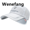 Wenefang 2021 Summer Mesh Breathable Caps Retractable Visor Hat Woman Beach High Quality Hat Headwear Men Fishing Hiking Outdoor UV Protection Cap. 