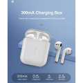 I10 Tws Bluetooth 5.0 Earbuds Tap Control Automatically Pairing - White. 