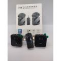 F11-2 Universal Wireless Microphone for iP=hone, Type C, and Camera. 