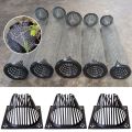 1Pcs Plastic Plastic Fishing Cage Cover Lid Rectangular Cage Basket Basket Tapered Monopterus Albus Loach Fishing Tool Trap Fishing Net. 