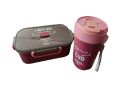 Microwave Safe 1000ml Leak Proof Lunch Box And Tumbler Water Bottle Set. 