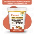 Pintola HIGH Protein Peanut Butter (ORGANIC JAGGERY) (Creamy, 1kg). 